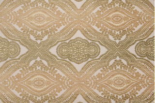 Rampone Woven Chenille Upholstery Fabric in Sage