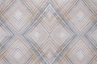 PK Lifestyles Sylvie Printed Polyester Drapery Fabric in Porcini 