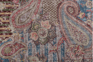 Kaufmann Claim To Fame Printed Cotton Drapery Fabric in Aubusson