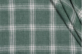 P Kaufmann Preston Woven Linen Decorator Fabric in Basil 