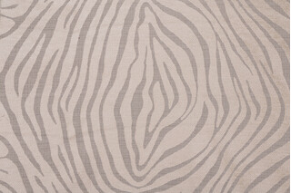 Safari Woven Chenille Upholstery Fabric in Natural 