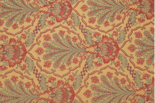 Melva Tapestry Upholstery Fabric in Summer 
