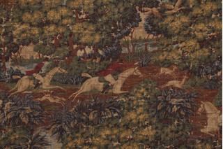 Covington The Chase Printed Linen Blend Drapery Fabric 