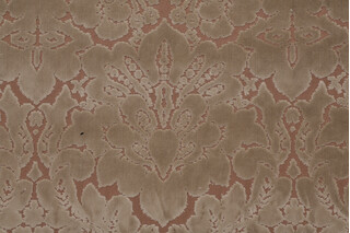 Franco Velvet Upholstery Fabric in Stone