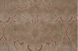 Franco Velvet Upholstery Fabric in Stone