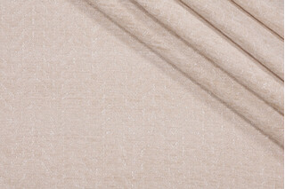 Herringbone Woven Chenille Upholstery Fabric in Natural