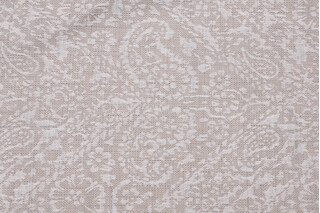 Crypton Georgia High Performance Woven Upholstery Fabric in Linen
