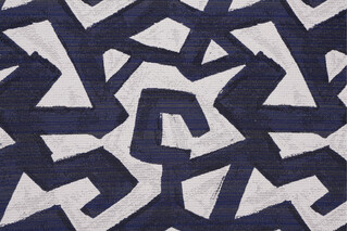 Crypton Rumi High Performance Woven Upholstery Fabric in Indigo