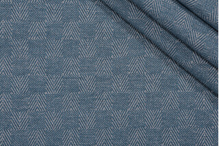 Crypton Hatch High Performance Woven Chenille Upholstery Fabric in Teal