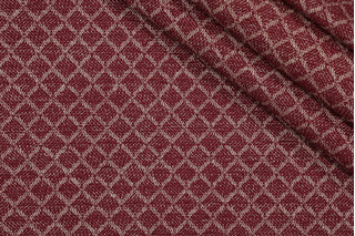 Crypton Locket High Performance Woven Chenille Upholstery Fabric in Mulberry