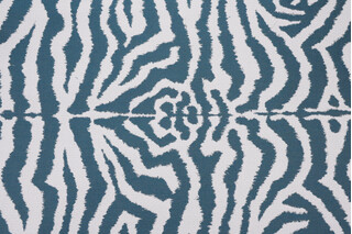 Sunbrella Zebra 145477-0001 Woven Solution Dyed Acrylic Outdoor Fabric in Peacock 
