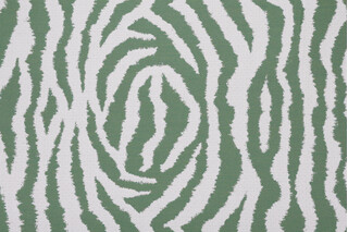 Sunbrella Zebra 145477-0002 Woven Solution Dyed Acrylic Outdoor Fabric in Kelly 