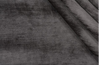 Fratelli Woven Chenille Upholstery Fabric in Carbon 