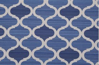 Bella Dura Infinity Woven Polyolefin Outdoor Fabric in Blue 