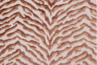 Hamilton Ziggy Velvet Upholstery Fabric in Spice 