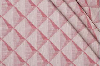 Hamilton Tudor Woven Upholstery Fabric in Punch 