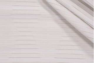 Bella Dura Wave Hill Pleated Polyolefin Outdoor Fabric in Flax