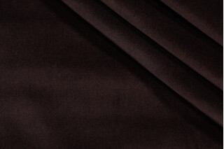 Banks Velvet Upholstery Fabric in Mahogony