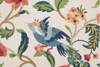 Richloom Lucy Printed Cotton Decorator Fabric in Eden