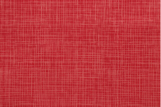 Bryant Ollie Texture Printed Polyester Outdoor Fabric in Cherry