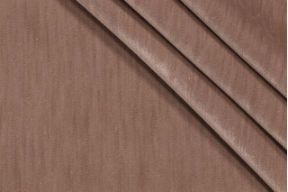 PK Lifestyles Kashmiri Velvet Upholstery Fabric in Mushroom