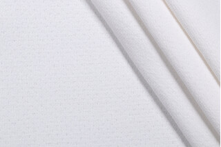 Crypton Cuddle High Performance Chenille Upholstery Fabric in Snow