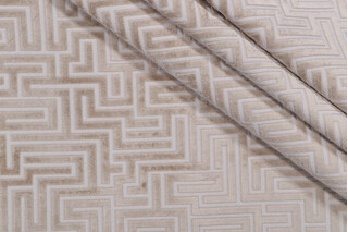 Merrimac M11385B Velvet Upholstery Fabric in Champagne