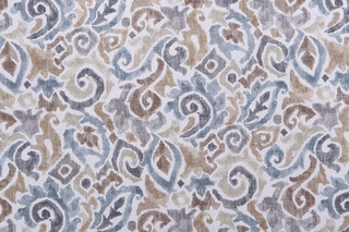 Magnolia Home Jester Printed Cotton Drapery Fabric in Harbor