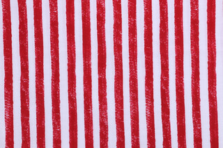 Gail Cadden Star Spangled - Flag Stripe Printed Cotton Craft Fabric in Red for Timeless Treasures