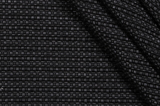 Scalamandre Pannier Woven Chenille Upholstery Fabric in Charcoal