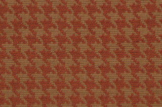Thibaut Heritage Houndstooth W79062 Woven Upholstery Fabric in Pumpkin