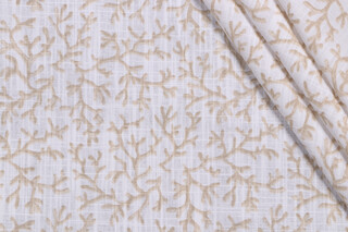 Premier Prints Barrier Reef - Slub Canvas Printed Cotton Drapery Fabric in Shoreline
