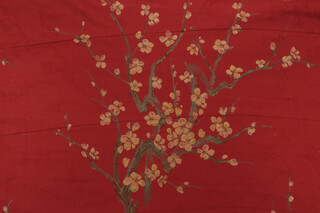 Sakura Tapestry Upholstery Fabric in Cherry