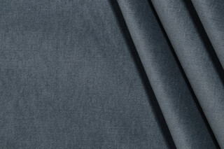 Secret Velvet Upholstery Fabric in Ocean