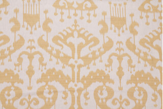 Balikat Woven Upholstery Fabric in Marigold