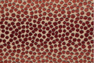 Punto Woven Chenille Upholstery Fabric in Persimmon