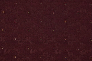 Kingsley Woven Upholstery Fabric in Bordeaux