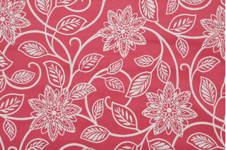 1 Yard Portico Woven Upholstery Fabric in Passion