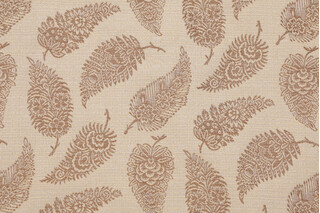 Coco Paisley Tapestry Upholstery Fabric in Topaz