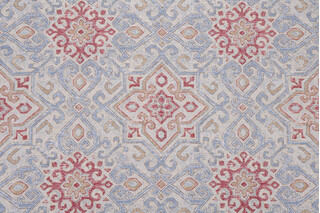 Covington Becca Printed Cotton Drapery Fabric in 533-Americana 