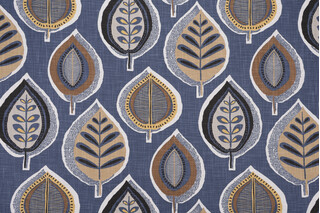 Covington Yoshino Printed Cotton Drapery Fabric in 609-Mallard 