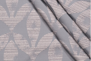 PK Lifestyles Aveline Damask Decorator Fabric in Chambray