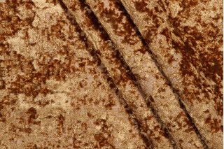 PK Lifestyles Splendor Velvet Upholstery Fabric in Gold