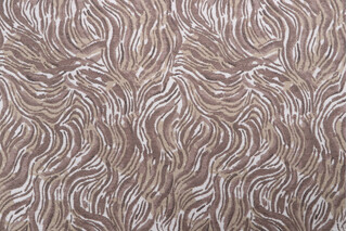 Golding Tigress Woven Chenille Upholstery Fabric in Toffee
