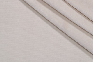 P Kaufmann Imperial Velvet Upholstery Fabric in Sea Salt