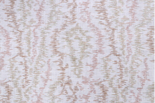 French General Provincial Moire Printed Linen Blend Drapery Fabric in Woodland for Fabricut