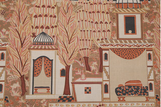 P Kaufmann Marrakesh Printed Cotton Drapery Fabric in Turmeric