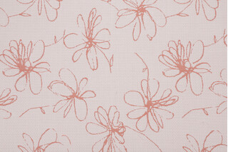Sunbrella Marcella Woven Solution Dyed Acrylic Outdoor Fabric in Flamingo 