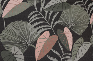 United Fabrics Fernie Woven Outdoor Fabric in Midnight Garden