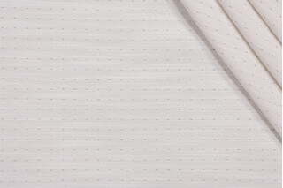 Drift Spot Woven Outdoor Fabric in Silver